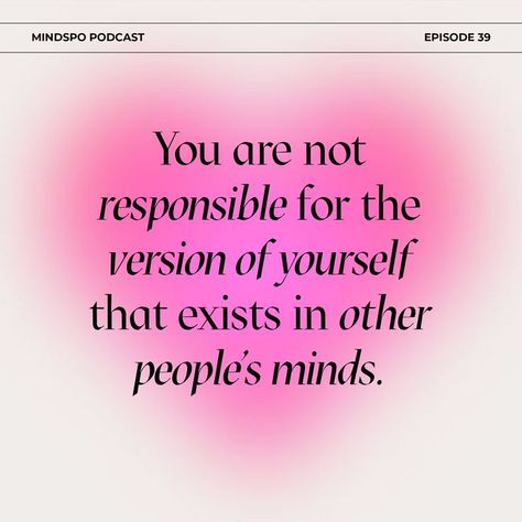 You are not responsible for the version of yourself that exists in other people's minds. Click here to learn how to stop caring about others' perceptions of you. #SelfImprovement #SelfLove #SelfLoveQuote Stop Caring Quotes, Stop Caring What Others Think, Caring What Others Think, External Validation, Define Yourself, Thinking Of You Quotes, What Others Think, Self Confidence Quotes, Stop Caring