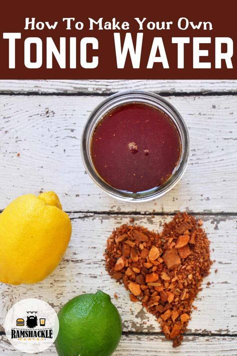 Tonic Water Recipe, Split Breast Chicken Recipes, Non Alcoholic Drink Recipes, Best Gin And Tonic, Tonic Cocktails, Tonic Syrup, Food Meaning, Flavoured Gin, Alcoholic Drink Recipes