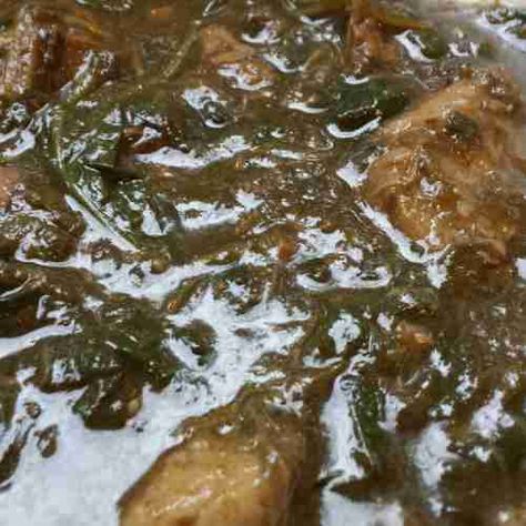 Luau Stew Recipe, Hawaii Recipes, Samoan Food, Taro Leaves, Hawaiian Foods, Lau Lau, Local Recipes, Island Recipes, Hawaiian Dishes