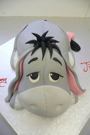 Eeyore Cake, Cake Magic, Tårta Design, Winnie The Pooh Cake, Cake Wrecks, Animal Cakes, Magic Cake, Character Cakes, Crazy Cakes