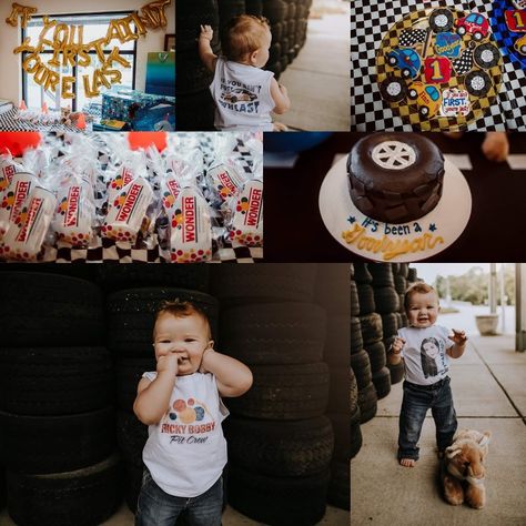 We had a blast celebrating Finn's Ricky Bobby birthday because, "If you ain't FIRST, you're last!" My Sun, My Moon Photography #mysunmymoon #finnylu #rickybobby #car #talladeganights #firstbirthdayphotoshoot #firstbirthday #familyphotographer #willferrell #wonderbread #nascar #babiesofinstagram #babyboy #southernillinoisphotographer #southernillinois Wheel Themed First Birthday, If Youre Not First Your Last Ricky Bobby, If You’re Not First You’re Last Birthday, Ricky Bobby 1st Birthday, Talidaga Nights First Birthday, Taladaganights Birthday Party, If You Aint First Your Last Birthday Party, Ricky Bobby First Birthday Party, Ricky Bobby 1st Birthday Party