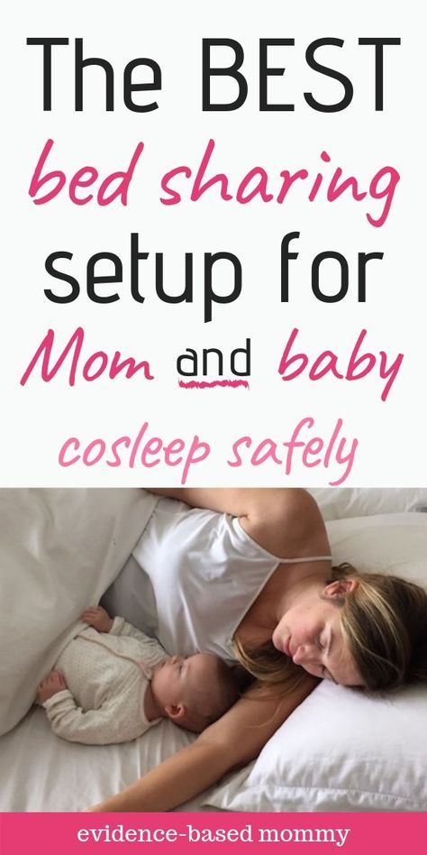 Are you considering bed sharing with baby but you're not sure how to do so safely? Find the best co sleepers and #bedsharing safety tips out there! #safesleepseven Co-sleeping, Safe Co Sleeping With Baby, Safe Cosleeping Newborn, Cosleeping With Newborn, Bed Sharing With Baby, Safe Cosleeping, Co Sleeping With Baby, Bed Sharing, Safe Co Sleeping