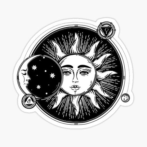 Sticker « Déesse Triple Lune », par RavenWake | Redbubble Triple Moon Goddess, Blessed Be, Celtic Tattoos, Triple Moon, Moon Goddess, Sun And Moon, Celtic Knot, Top Artists, Sticker Design