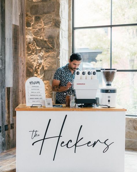 EVENT + WEDDING PLANNER (@wanderingeventsdfw) • Instagram photos and videos Coffee Bar Event Ideas, Coffee Cart Wedding, Event Coffee Bar, Coffee Bar Event, Coffee Bar Wedding, Bar Events, Coffee Cart, Bar Wedding, Coffee Carts