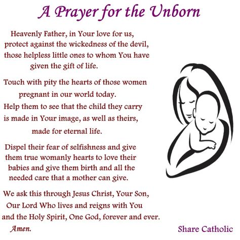 A Prayer for the Unborn Unborn Daughter Quotes, Prayers For Unborn Baby Pregnancy, Prayer For Unborn Baby Pregnancy, Prayer For Unborn Baby, Prayers For New Baby, Pregnancy Prayer, Fertility Spells, Pregnancy Affirmations, Prayer For Baby