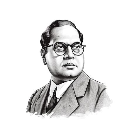 Vector bhimrao ramji ambedkar vector ill... | Premium Vector #Freepik #vector #ambedkar #ambedkar-jayanti #maharashtra #indian-parliament Ambedkar Pencil Sketch, Ambedkar Illustration, Indian Parliament, Bhimrao Ambedkar, Baba Saheb, Br Ambedkar, Wedding Photography India, Freedom Fighters Of India, Ambedkar Jayanti