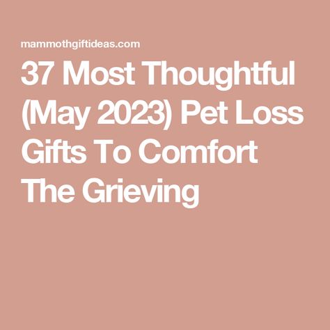 37 Most Thoughtful (May 2023) Pet Loss Gifts To Comfort The Grieving Gifts For Someone Who Lost A Dog, Gifts For Someone Who Lost A Pet, Pet Gifts Diy, Pet Loss Gift Ideas, Cat Gift Basket, Comfort Someone, Sympathy Gifts For Loss, Cat Loss, Pet Sympathy Gifts