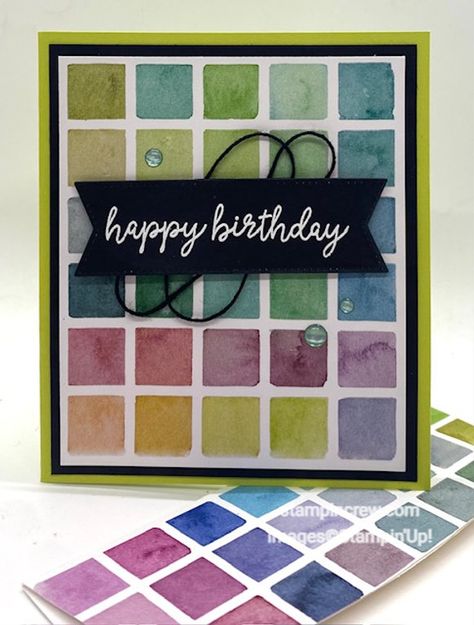 Stampin Up Full Of Life Dsp, Birthday Card Sketch, Layered Cards, Dsp Cards, Slider Cards, Card Sketch, Card Making Tips, Masculine Birthday Cards, Bday Cards