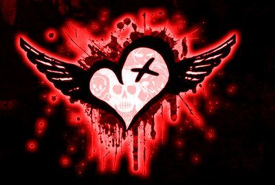 Emo Gif, 2000 Emo, Emo Backgrounds, Emo Heart, Scene Emo Art, Scene Gifs, Neon Skull, Y2k Scene, Heart Graphics