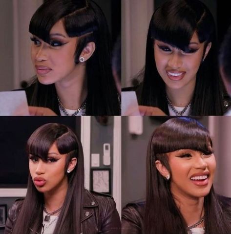 Mia the 💎 on Instagram: “Something fun I created on @iamcardib | mullet vibes | hair from @kendrasboutique |” Cardi B Hair, Cardi B Hairstyles, Long To Short Haircut, Pics Of People, Mullet Wig, Fire Hair, Mohawks, 28th Birthday, Dyed Hair Inspiration