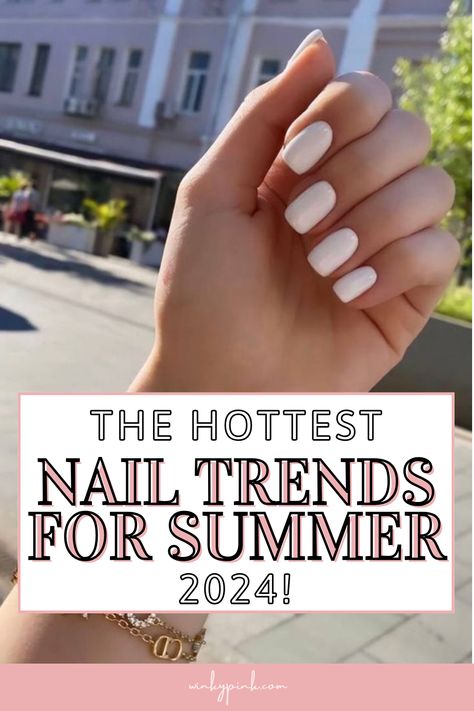 This post is all about the hottest 2024 Summer Nail Trends! From nail shapes to nail designs there is a ton of nail inspo here for your next summer manicure. Short Nail Designs Summer Latest Trends, Lasagna With Chicken, French Manicure Long Nails, Nails For Pale Skin, Colors For Pale Skin, Chic Window Treatments, Nail Colors For Pale Skin, Matt Nails, Detox Baths