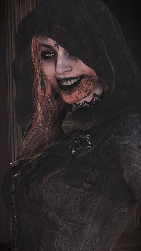 Evil Makeup, Resident Evil Vii, Bela Dimitrescu, Halloween Parejas, Evil Games, Resident Evil Collection, Snk Cosplay, Gothic Fantasy Art, Cute Poses