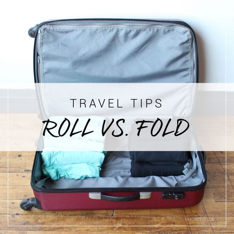 travel tips roll vs fold clothing Clothes For Travel, Suitcase Packing Tips, Packing Folding, Travel Questions, Minimalist Clothes, Packing Hacks Clothes, Packing Essentials, Packing Clothes, Vacation Video