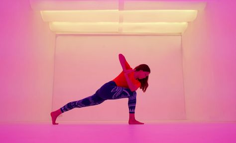 ChromaYoga: London's immersive answer to wellness | The Week Portfolio Yoga Studio Ideas, Pole Studio, Air Yoga, Studio Design Ideas, Nike Fitness, Sloane Square, Yoga Photoshoot, Girls Are Awesome, Yoga Studio Design