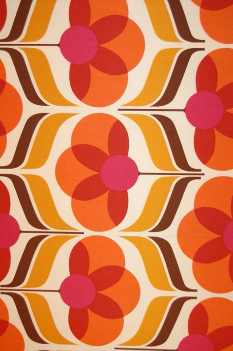 #mod #floral #retro #pattern Retro Color Palette, Retro Kunst, Pattern Design Inspiration, Motif Vintage, Retro Wallpaper, Pattern Inspiration, Prints And Patterns, Retro Pattern, Retro Color