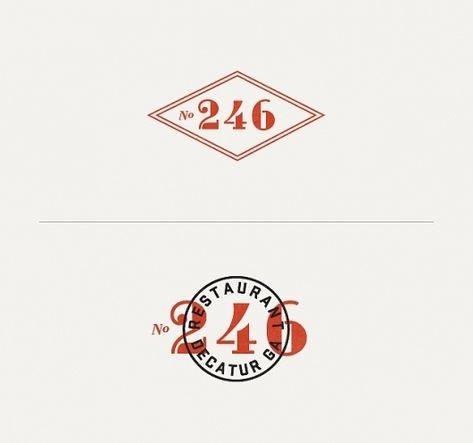 Visuell Identitet, Best Branding, Identity Logo Design, Inspiration Logo Design, Logo Number, Graphic Projects, Logos Inspiration, Brand Logos, Restaurant Branding