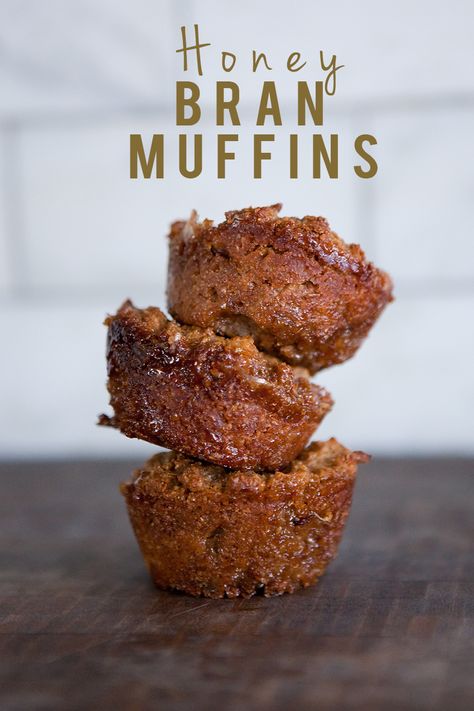 honey-bran-muffins-1 Honey Bran Muffins Recipes, Muffin Healthy, Honey Bran Muffins, Bran Buds, Bran Muffin, Bran Muffin Recipes, Bran Muffins, Muffin Man, Baking Muffins