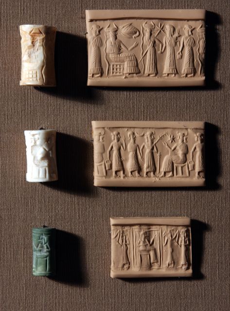 Persian Artifacts, Mesopotamian Gods, Clay Molds, Texture Tools, Cradle Of Civilization, Cylinder Seal, Ancient Near East, Wet Suit, University Of Chicago