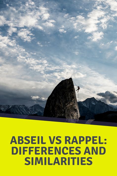 Abseil vs Rappel: Differences and Similarities Rappelling Gear, Abseiling, In The Beginning, The Beginning, Climbing, Brave, Wonder, Natural Landmarks, The Originals