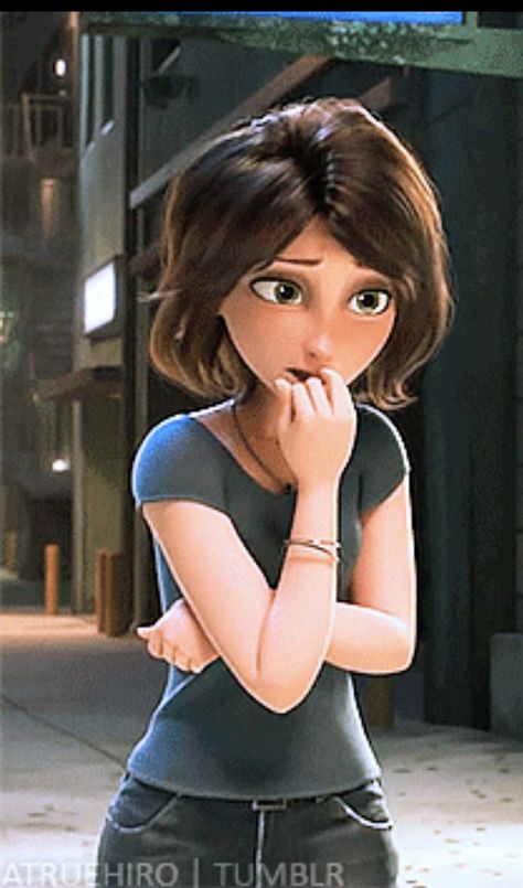 Aunt From Big Hero 6, Cass Big Hero 6, Aunt Cass Big Hero 6, Big Hero 6 Characters, Funny Family Movies, Aunt Cass, Dark Disney Princess, Hiro Big Hero 6, Disney Princess Cartoons