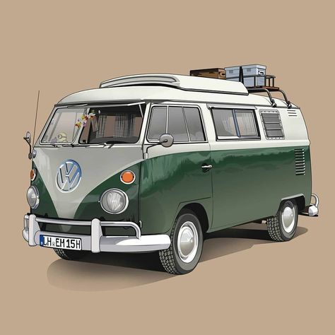 Piet Mondrian Painting, Bus Drawing, 4x4 Camper Van, Bus Girl, Vw Combi, Vw Art, Merch Shirt, Volkswagen Van, Combi Volkswagen