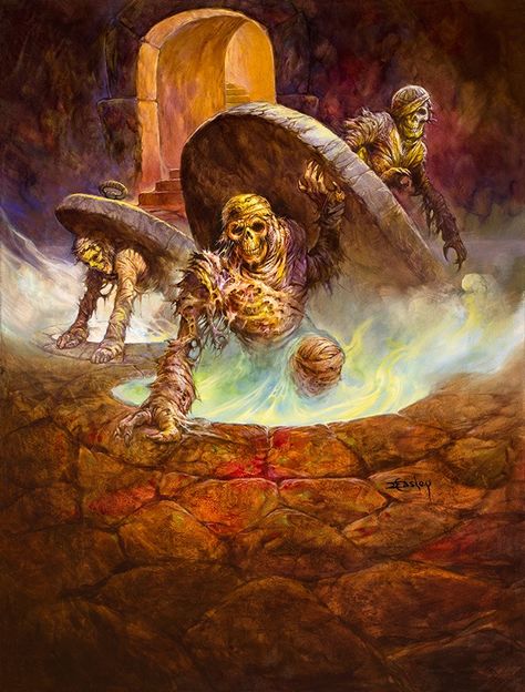 Jeff Easley, Meaningful Paintings, Dark Fiction, Dungeons And Dragons Art, Fantasy Beasts, Occult Art, Magical Art, Dnd Art, Fantasy Paintings