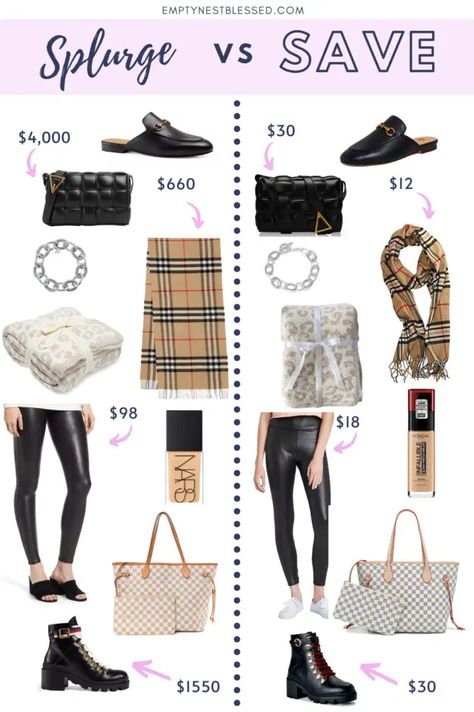 Splurge or Save | Designer-Inspired Bags, Bling, Makeup & More! Save Or Splurge, Bling Makeup, Midlife Fashion, Makeup Over 50, Anti Aging Makeup, Makeup Lessons, Empty Nest, I Was Wrong, Professional Makeup Artist