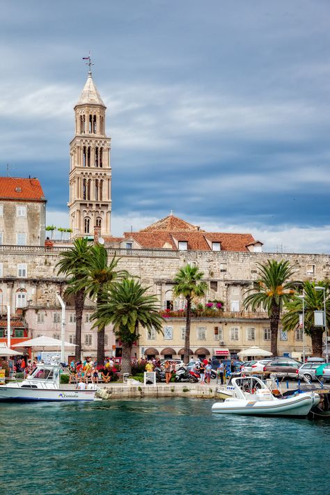 One of the most beautiful cities in Croatia, Split is a natural starting or end point for a Croatia trip. Croatia Split, Croatia Itinerary, Dalmatian Coast, Europe Holidays, Vacation Photography, Beautiful Cities, Croatia Travel, European Destinations, Europe Summer