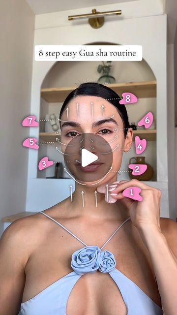 Miranda Wilson MSN-FNP on Instagram: "don’t forget to use a good face oil! Using @olehenriksen HYDRABARRIER NOURISHING FACE OIL 👌🏽👌🏽
.
.
.
#guasha #antiageing" Face Massage With Roller, Face Massage With Oil, Face Massage Oil Skin Care, Esthetician Equipment, Face Massage Using Jade Roller, Face Massage Gua Sha Roller, Face Fitness, Face Tightening, Good Face