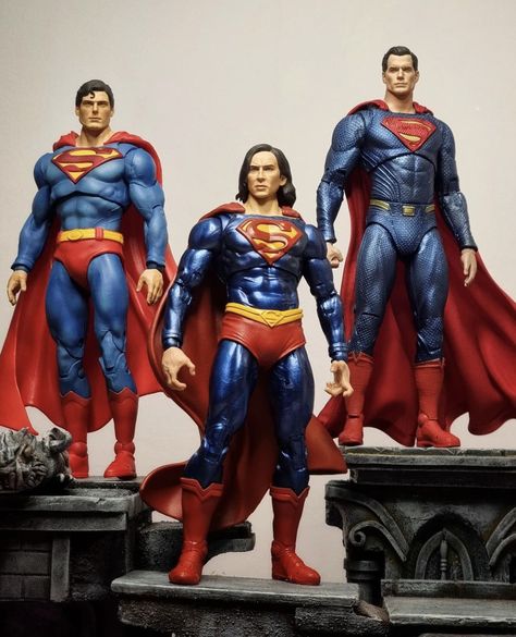 Superman Action Figure, Dc Action Figures, Dc Superman, Superman Costumes, Plastic Fantastic, Dc Rebirth, Superman Family, Superman Art, Super Man