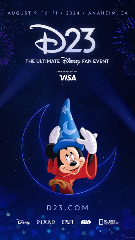 Full Schedule & Lineup Released for 2024's D23 Expo! Walt Disney Imagineering, Epic Mickey, Marvel Animation, Disney Imagineering, A Kind Of Magic, Disney Crossovers, Goofy Movie, Shanghai Disney Resort, Walt Disney Animation Studios