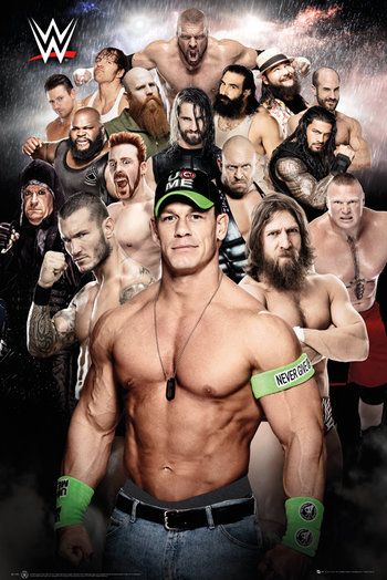 #WWE Collage poster #JohnCena #RandyOrton #BrockLesnar #TheUndertaker http://www.gbposters.com/WWE-Collage-Maxi-Poster Jerry The King Lawler, Roman Reigns Dean Ambrose, Wrestling Posters, The Undertaker, Wwe Wallpapers, Ultimate Warrior, Wrestling Superstars, Booker T, Randy Orton