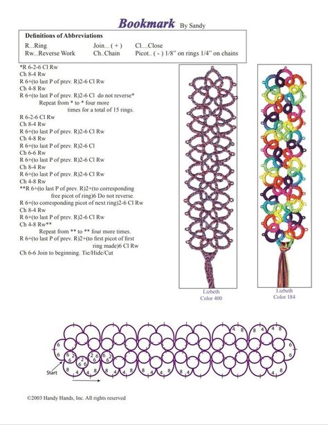 Tatting Bracelet, Tatting Patterns Free, Tatting Necklace, Needle Tatting Patterns, Shuttle Tatting, Crochet Necklace Pattern, Crochet Butterfly Pattern, Shuttle Tatting Patterns, Tatting Tutorial