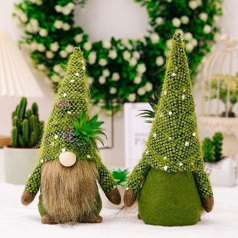 Succulent Gnomes, Home Decor Amazon, Gonk Gnome, Spring Plants, Summer Home, Summer Home Decor, Perfect Garden, Garden Lovers, Gnome Garden