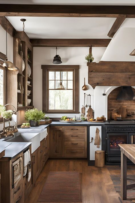 25 Must-Have Farmhouse Electric Fireplace Ideas for a Charming Winter Wonderland - PortablePowerGuides Farmhouse Electric Fireplace Ideas, Fireplace Between Kitchen And Living, Fireplace In Dining Room, Farmhouse Electric Fireplace, Electric Fireplace Surround, Electric Fireplace Ideas, Kitchen With Fireplace, Diy Mantle, Kitchen Hearth