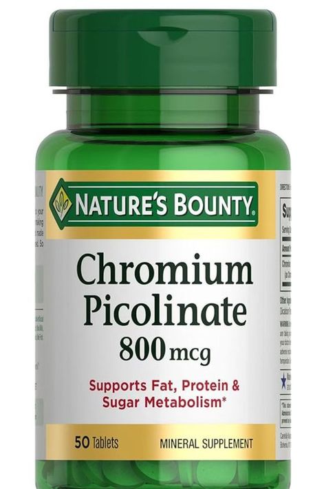 Nature's Bounty Chromium Picolinate 800 mcg, 50 Tablets – Supports Fat, Protein & Sugar Metabolism High-potency Chromium supports sugar, fat and protein metabolism (1) Easy dose of just one tablet a day – an excellent choice for vegetarians Non-GMO During the summer months products may arrive warm but Amazon stores and ships products in accordance with manufacturers' recommendations, when provided. #NaturesBounty #ChromiumPicolinate #800mcg #MetabolismSupport #FatMetabolism #ProteinMetabolism #SugarMetabolism #HealthyLiving #WellnessJourney #DietarySupplement #Vitamins #NutritionalSupport #HealthGoals #SupplementFacts #FitnessJourney #NaturalHealth #HealthyChoices #WellnessLifestyle #BoostYourHealth Protein Metabolism, Strength Training Exercises, Chromium Picolinate, Training Exercises, Nature's Bounty, Quality Sleep, A Balanced Diet, Whole Grains, Diet Supplements