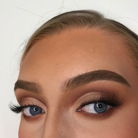 Matte Brown Makeup Looks, Brown Matte Eyeshadow Looks, Matte Eyeshadow Bridal Makeup, Mocha Eyeshadow Looks, Half Lash Makeup Look, Matte Brown Eye Makeup, Matte Brown Makeup, Half Lashes Look, Brown Shadow Makeup