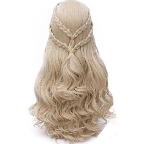 Dutch Braid Hairstyles, Curly Braids, Blonde Braids, Back To School Hairstyles, Long Blonde, Long Braids, Costume Wigs, Braids Wig, Blonde Wig