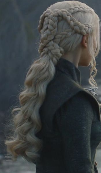 Daenerys Targaryen Braid, Daenerys Braids, Daenerys Targaryen Hair, Daenerys Hair, Targaryen Hair, Khaleesi Hair, Epic Hair, Hair Secrets, Gra O Tron