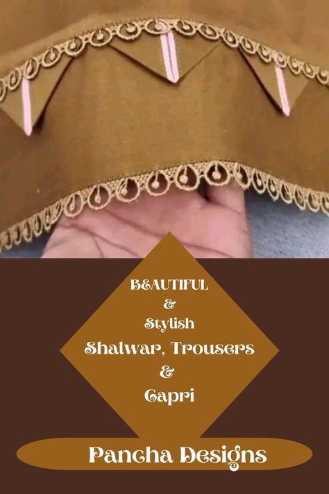 Latest Shalwar, Capri and trouser pancha design 2023 for girls and woman trend.#trousers #fashion #hoodies #pants #style #jeans #shirts #gymwear #clothing #shorts #tshirts #tracksuits #shirt #jackets #leggings #menswear #mensfashion #tshirt #clothingbrand #sportswear #tracksuit #jacket #streetwear #dress #ootd #clothes #activewear #onlineshopping #shoes #fitness Latest Capri Design 2023, Pancha Design For Women, Latest Trouser Design 2023, Shalwar Design 2023, Shalwar Poncha Design, Capri Design 2023, Pancha Design, Shalwar Design, Capri Design