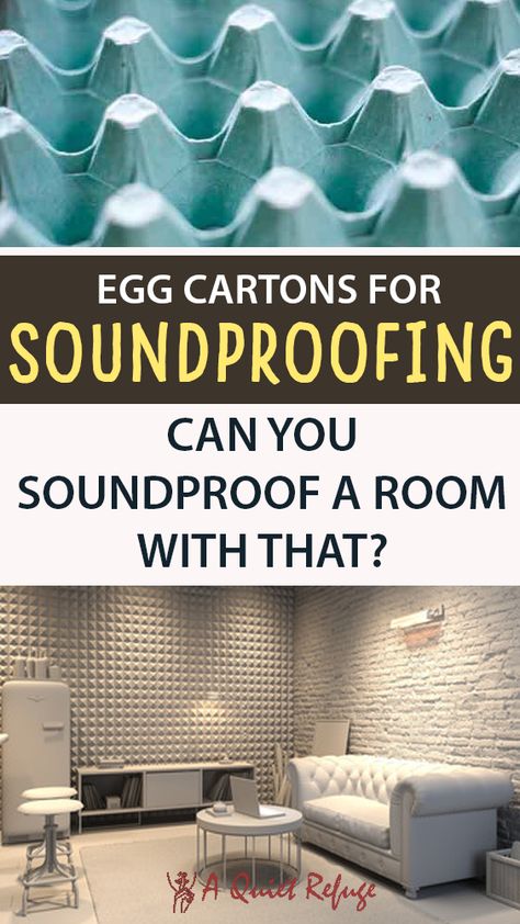 Egg Carton Wall Decor, Sound Proofing Wall Art, Sound Absorbing Wall Art, Studio Soundproofing Design, Diy Sound Proofing Walls, Sound Proofing A Room Diy Ideas, Music Room Decor Diy, Soundproof Wall Design, Noise Dampening Decor