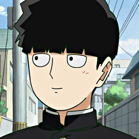 Shigeo Kageyama, Legion Of Superheroes, Mob Physco 100, Gothic Anime, Cool Anime Pictures, Me Me Me Anime, Anime Icons, Cute Art, Profile Picture