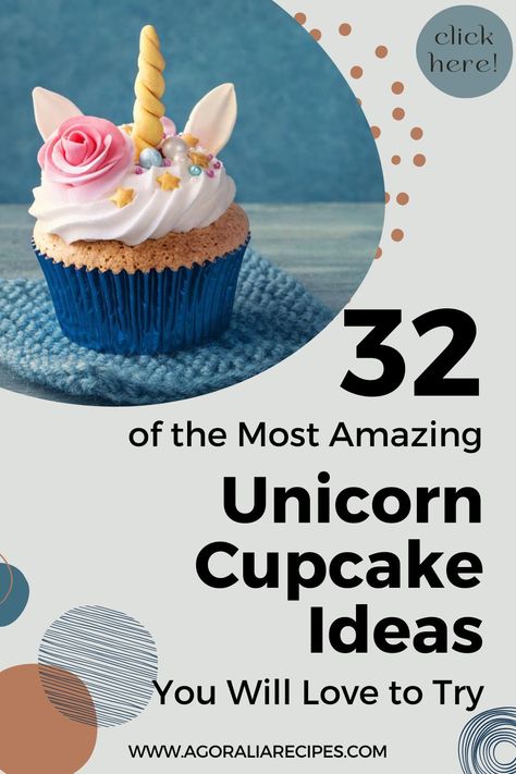 Every little girl dreams of having amazing unicorn cupcakes at their birthday celebration. We gathered some of the best ideas from the internet for you to make unicorn cupcakes at home. These recipes are easy to make, quick to bake, and amazing. Try one of them, and let us know how it goes! Simple Unicorn Cupcakes, Unicorn Cupcakes Ideas, Rainbow Cupcakes Ideas, Kitty Cupcakes, Delicious Cupcakes Recipes, Unicorn Cups, Buttercream Cupcakes, Cupcake Birthday Cake, Rainbow Cupcakes