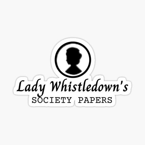 Bridgerton Series, Bridgerton Season 3, Lady Whistledown, Digital Stickers, Season 3, The Social, Fan