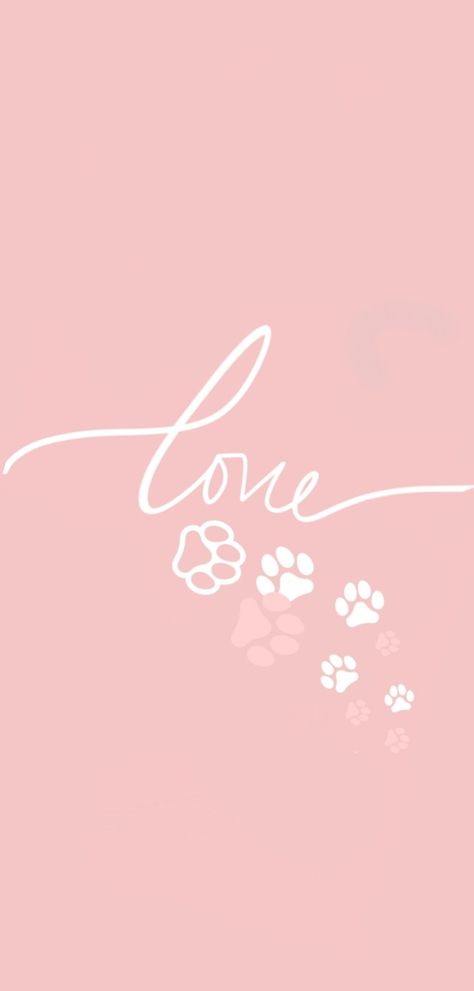 Pink Paws Wallpaper, Pet Background Wallpaper, Paw Print Background Wallpapers, Paw Prints Wallpapers, I Love Dogs Wallpaper, Cute Dogs Wallpaper Aesthetic Cartoon, Dog Mom Wallpaper Iphone, Cute Dog Wallpaper Iphone Aesthetic, Dog Paw Wallpaper Aesthetic