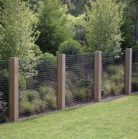 Fence Ideas Garden, Fences Ideas, Garden Fence Ideas, Easy Fence, Wallpapers Home, Garden Fences, Deer Fence, Home Decor Painting, Cheap Backyard