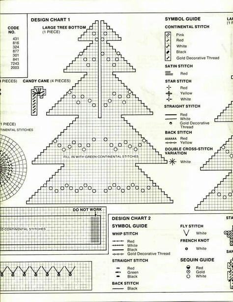 Plastic Canvas Tree Topper Pattern, Plastic Canvas Christmas Tree, Needlepoint Crafts, Threaded Back Stitch, Christmas Goodies To Make, Christmas In Plastic Canvas, Barbie Christmas Tree, Plastic Canvas Embroidery, Holiday Crafts Easter