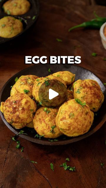 Egg Bite Recipes In Oven, Egg Recipes For Breakfast Indian, Egg Snacks Recipe Indian, Breakfast Ideas With Eggs, Egg Puffs Indian, Indian Style Egg Recipes, Egg Recipes For Lunch, Egg Recipes Indian, Egg Appetizer