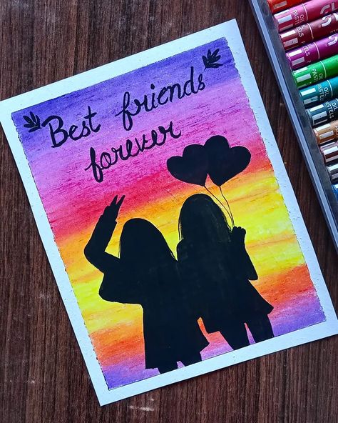 Happy Friendship Day 💖🥰 . Follow 👉@rishikasharmaarts . #friendshipdayspecial #happyfriendshipday #oilpastel #viral #trending #reels #post #follow #radhekrishna #radheradhe #radhekrishnadrawing #art #craft #painting #drawing #sketch #oilpastel #cute #easy #artistsoninstagram #bageshwardhamsarkar Friendship Day Special, Craft Painting, Trending Reels, Happy Friendship, Happy Friendship Day, Friendship Day, Radhe Krishna, Painting Drawing, Diy Birthday