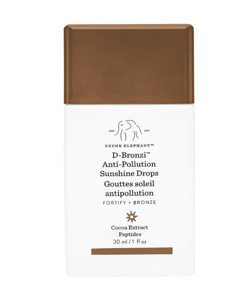 Drunk Elephant D-Bronzi Anti-Pollution Sunshine Serum Drops. Replenishing Face and Body Bronzing Serum for Fine Lines and Wrinkles (30 mL / 1 Fl Oz) #soldout #viral #skincare #drunkelephant #tiktok #beauty #beautyroutine #bronzydrops #preppy Drunken Elephant Bronzing Drops, Drink Elephant Bronzing Drops, Drunk Elephant Bronze Drops, Drunk Elephant Bronzing Drops, Skincare Organiser, Sunshine Drops, Viral Skincare, Elephant Skincare, Bronzing Drops